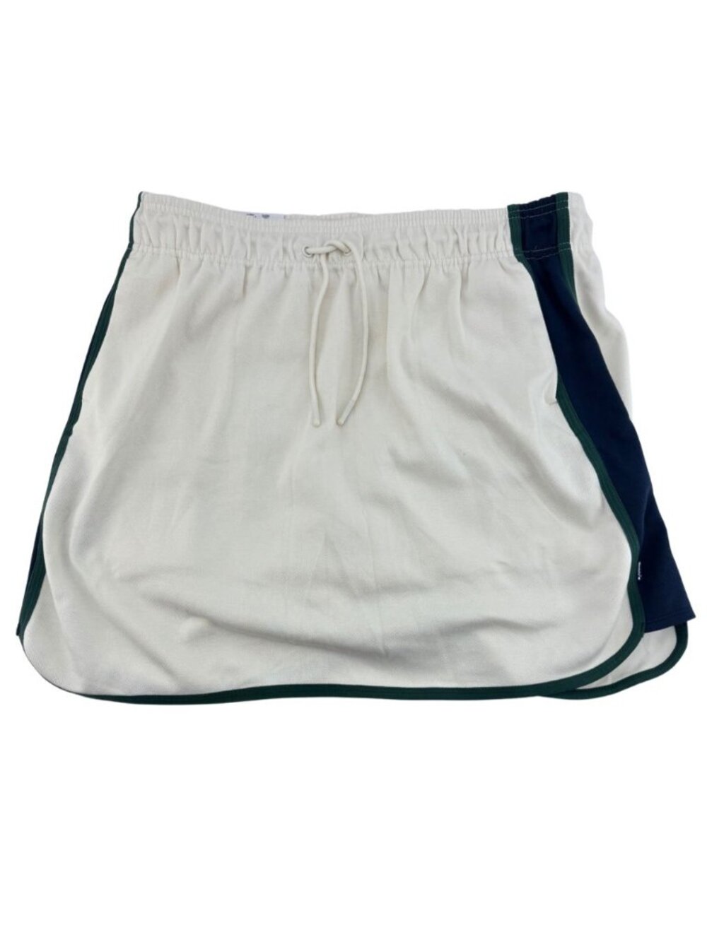 Mondetta Women's Skort | Cream & Blue | Size Large **NEW
